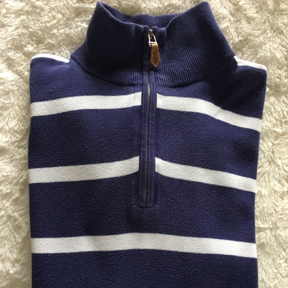 Polo Ralph Lauren 1/4 Zip Cotton Sweater